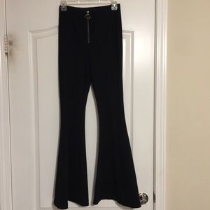 Free people high waisted flare pants